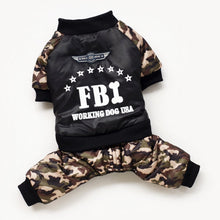 Load image into Gallery viewer, Camouflage FBI Jacket
