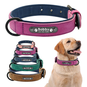 Custom Dog Leather Collars